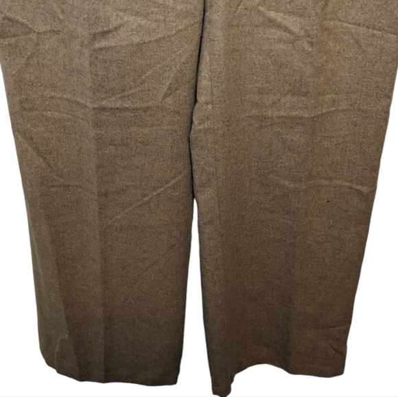 NWT French Connection Lurex Luxe Pants Camel Color Size 12 ✨ - Picture 10 of 14